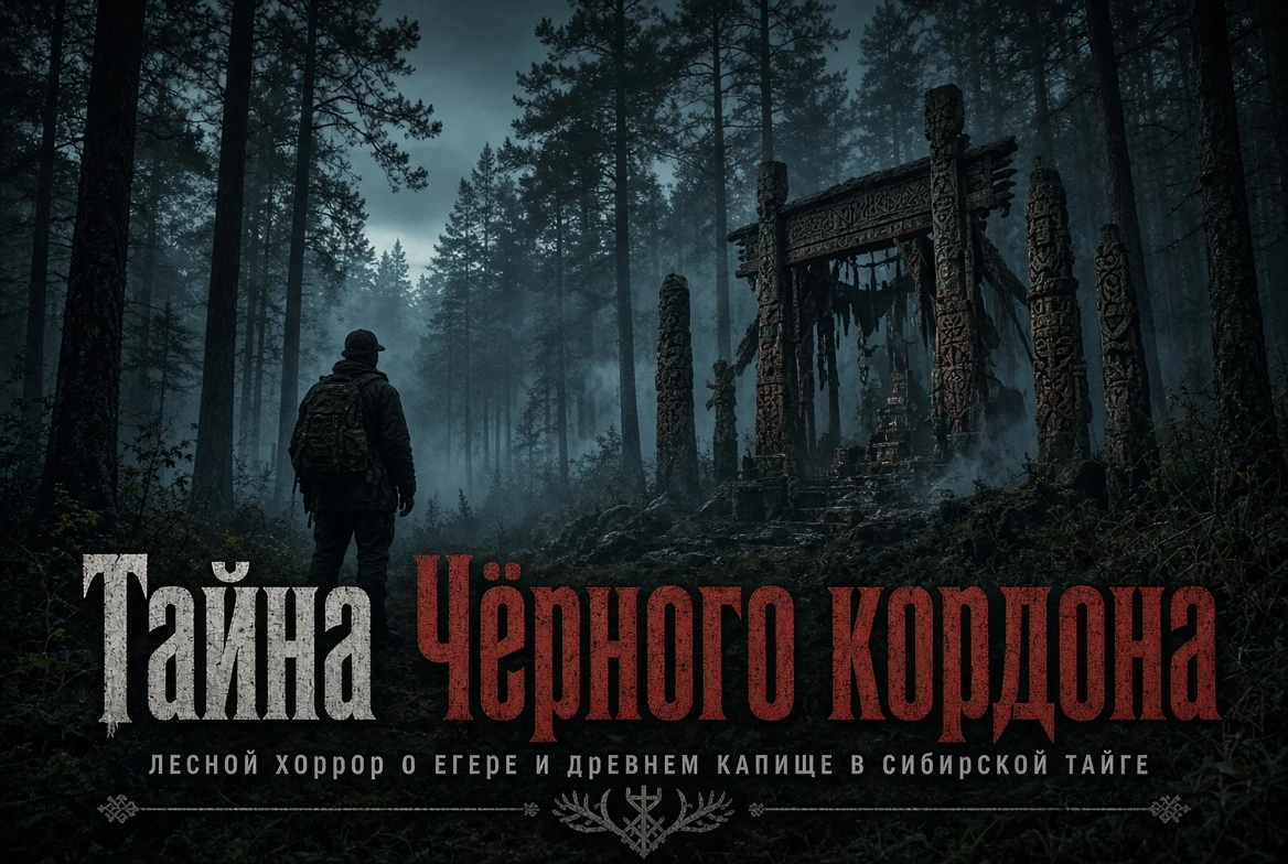 Тайна Черного кордона: лесной хоррор о егере и древнем капище в сибирской тайге