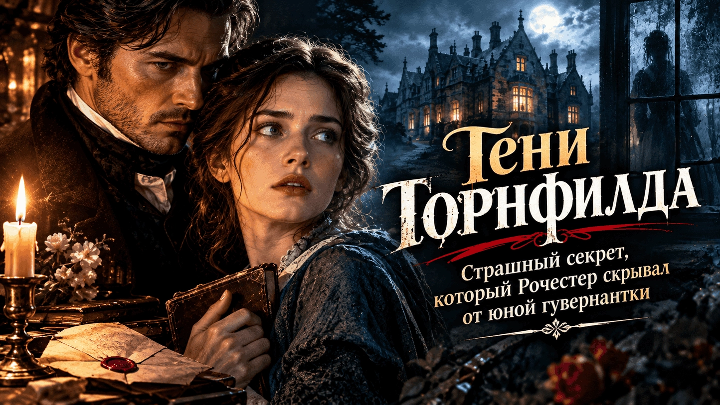 Тени Торнфилда: страшный секрет который Рочестер скрывал от юной гувернантки