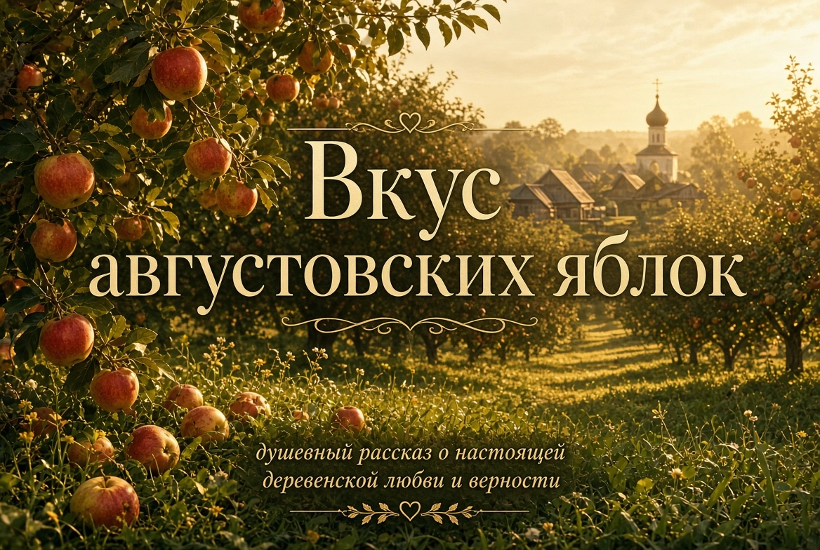 Вкус августовских яблок: душевный рассказ о настоящей деревенской любви и верности