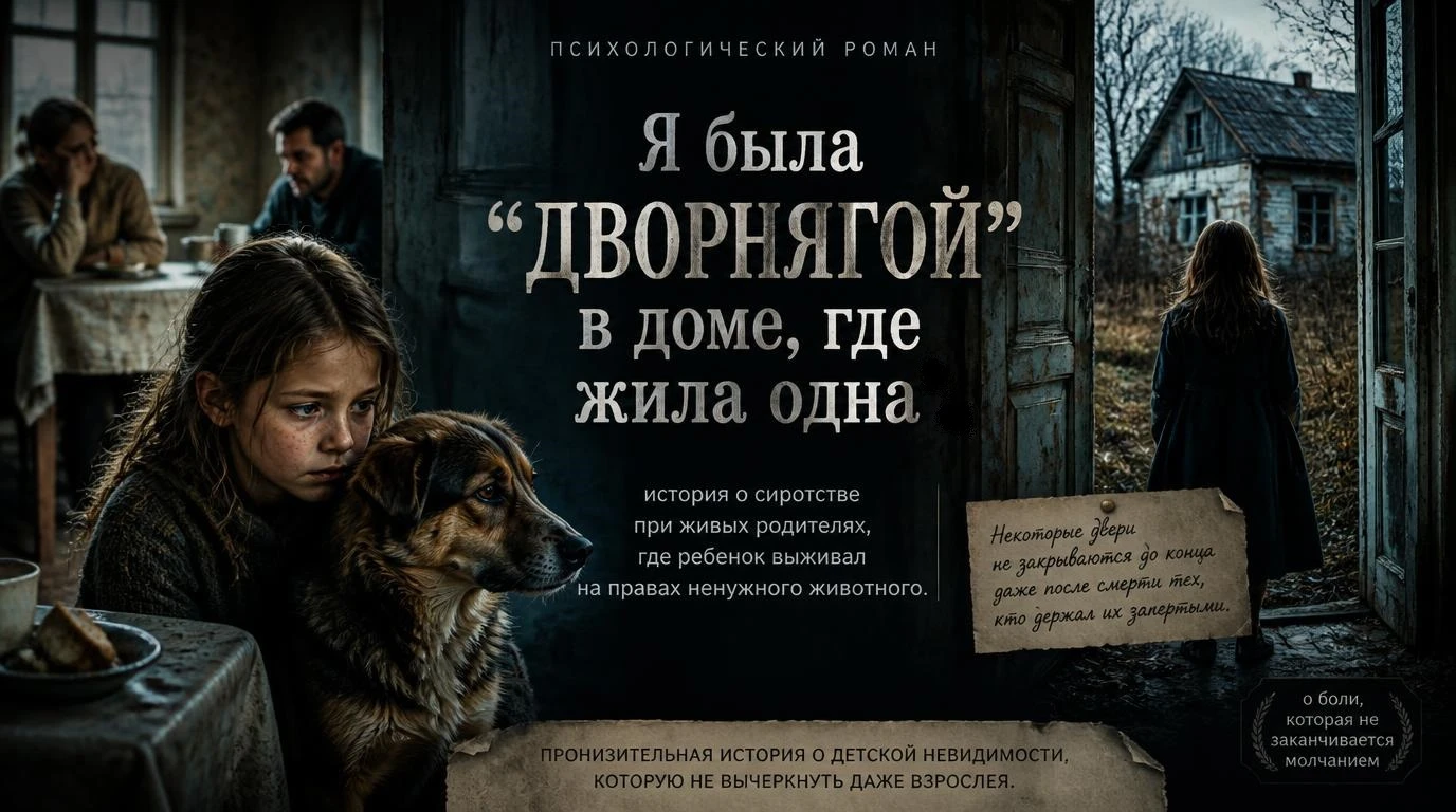 «Я была "дворнягой" в доме, где жила одна» Реальная история о сиротстве при живых родителях