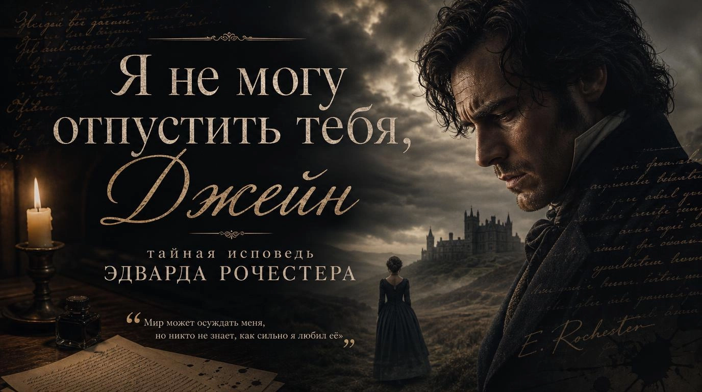 «Я не могу отпустить тебя, Джейн»: тайная исповедь Эдварда Рочестера